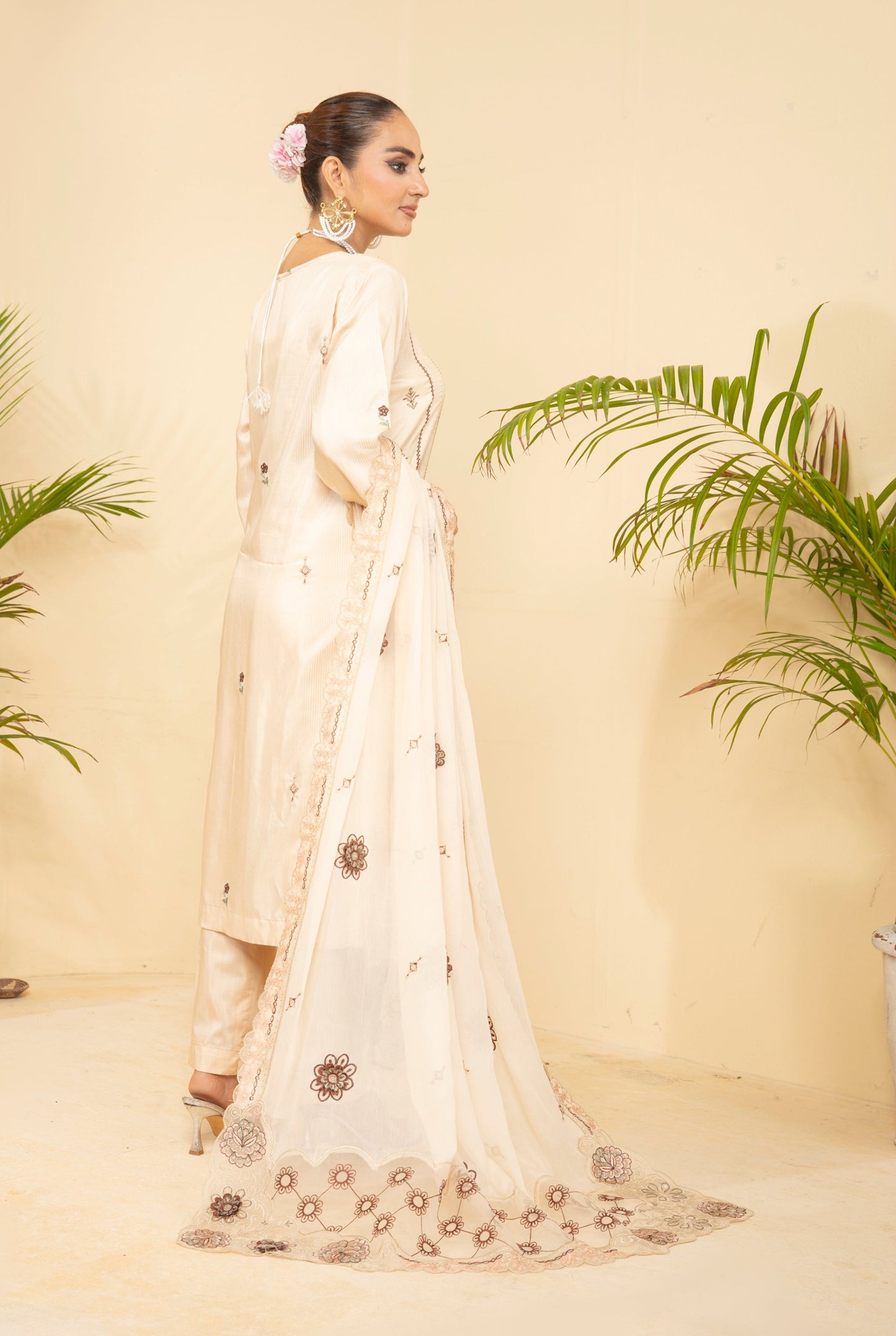 ANMOL Viscose EMB Shirt & Dupatta Vol-2402