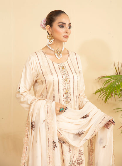 ANMOL Viscose EMB Shirt & Dupatta Vol-2402