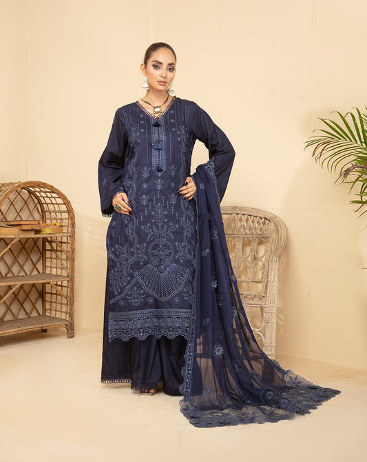 ANMOL Viscose EMB Shirt & Dupatta Vol-2402