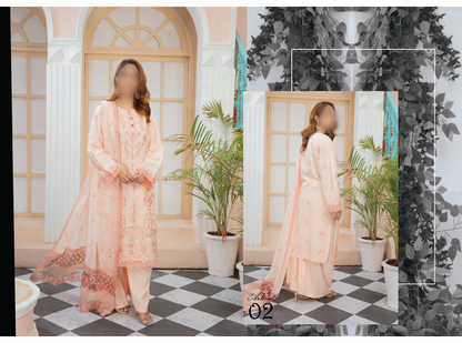 VOL2405/Superior Dobby viscose heavy Embroidered.