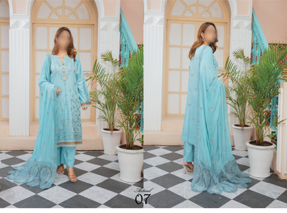 VOL2405/Superior Dobby viscose heavy Embroidered.