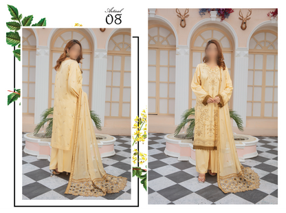 VOL2405/Superior Dobby viscose heavy Embroidered.