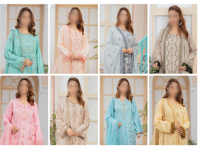 VOL2405/Superior Dobby viscose heavy Embroidered.