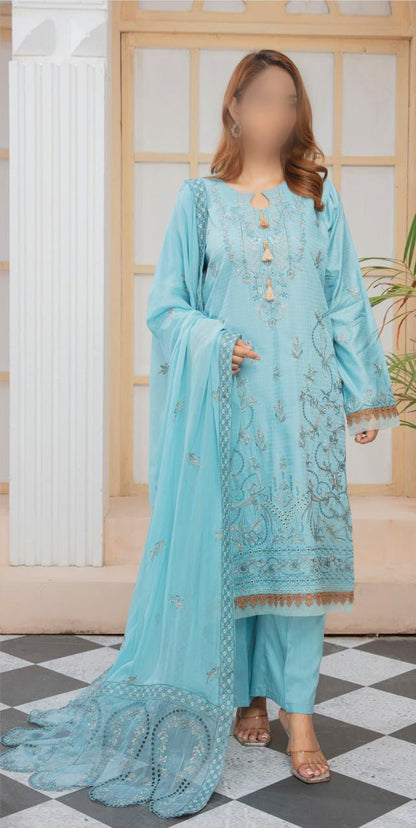 VOL2405/Superior Dobby viscose heavy Embroidered.