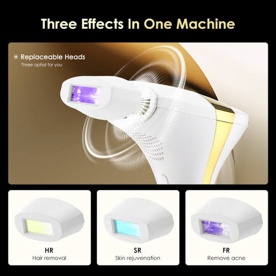 IPL Laser 3-IN-1 Permanent Hair Removing and Skin Treatment Device